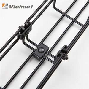 Canalización de Cables para Interiores de Alta Calidad, Acero con Recubrimiento en Polvo y Malla de Acero Inoxidable, 200 mm de Ancho - Product Image 2