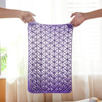 Oreiller de massage minimaliste à ondulations, personnalisable en mélange TPE/Polyester, respirant, soutien du cou et entretien facile par lavage à la main
