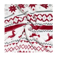 FF4784 Noël Imprimer Sherpa Polaire Literie Flanelle Couverture Cadeau De Noël Décor À La Maison Lit Canapé Canapé Hiver Chaud En Peluche Jeter Couverture