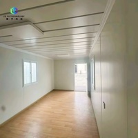Casas Prefabricadas Estilo Rústico CEYU con Baños Completos, Diseño de Paquete Plano para Uso en Centros Comerciales, Hoteles y Oficinas