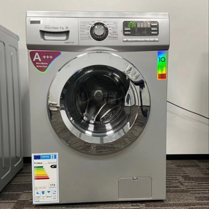 Lave-linge à chargement frontal 7 kg, entièrement automatique, moteur BLDC, éclairage LED, acier inoxydable, appareil électroménager - Product Image 1