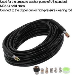 Оптовая продажа, шланг высокого давления для очистки воды Gray3/8 дюймов - Product Image 6