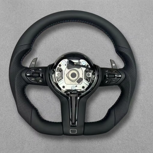 Volante per BMW F30 F10 E90 F32 F36 M340i E39 F22 F11 540i E87 F82 M3 M5 E70 M4 in Pelle Fibra di Carbonio LED F80 E92 <span class=keywords><strong>M</strong></span> <span class=keywords><strong>Sport</strong></span> - Product Image 6