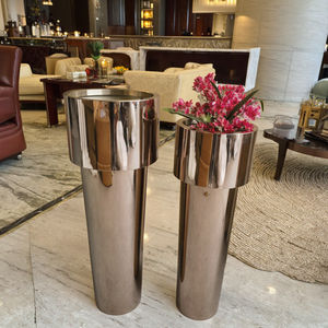 Florero <span class=keywords><strong>de</strong></span> suelo <span class=keywords><strong>de</strong></span> metal hecho a mano, maceta <span class=keywords><strong>de</strong></span> lujo <span class=keywords><strong>para</strong></span> celebraciones <span class=keywords><strong>de</strong></span> aniversario, florero - Product Image 5