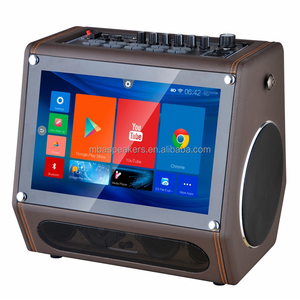 Factory New 14 Inch Portable Multifunctional Touch Screen Speaker for Home Classroom Church Karaoke-with WiFi AUX Communication - Product Image 6