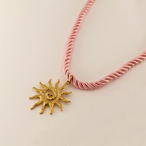 Collar de Oro de 18K Hecho a Mano para Niños, Cadena Trenzada de Nuevo Color, Joyería de Acero Inoxidable Chapado en Oro para Mujer - Product Image 5