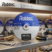 Disque de coupe abrasif renforcé de fibre de verre à liant résineux, oxyde d'aluminium type 42, pour coupe propre de l'acier au carbone