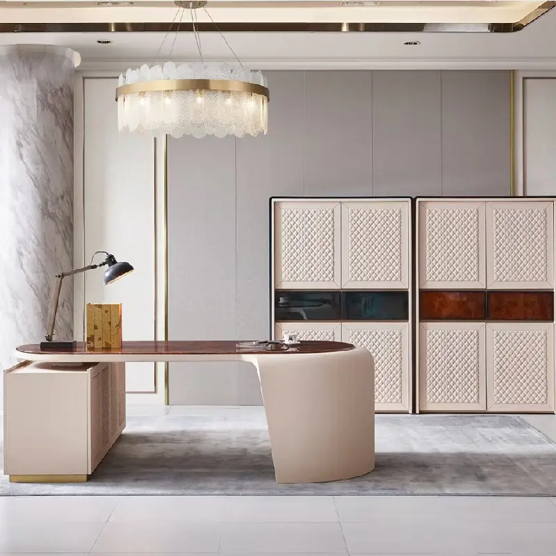 Italiaans Luxe Huis Modern Bureau Tafelontwerp