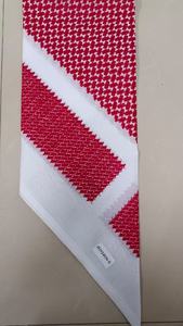 Foulards rouges et blancs en coton <span class=keywords><strong>arabe</strong></span> de haute qualité pour hommes foulards tissés à la tête palestinienne musulmane pour le printemps en gros - Product Image 5