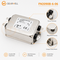 Filtre de ligne électrique EMI EMC SCHAFFNER FN2090B-6-06 6A 250V monophasé pour équipement industriel
