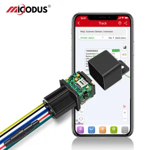 Micodus mv930 Relay Tracker GPS theo dõi thiết bị xe mini GPS gián điệp thời gian thực ẩn Thiết kế cắt nhiên liệu GPS xe định vị