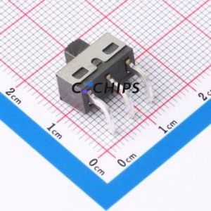 HX SS12D10G4-WJ Slide Switch Through hole-3P,6.7x12.7mm Switch Single Pole Double Throw Rectangle Pin Header PC Pin 12.7mm - Product Image 2