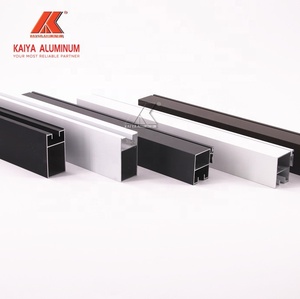 Bán Hot Windproof Trượt Bảng Điều Chỉnh Cửa Nhôm Hồ Sơ Kính Dưới Mỏng Khung Nhôm Hồ Sơ Cho Cửa Sổ Và Cửa Ra Vào - Product Image 2