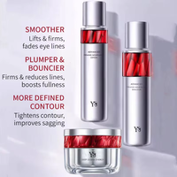 YSJ Soin Visage Luxueux Anti-Âge et Anti-Rides Avancé, Raffermissant et Rajeunissant, à l'Acide Hyaluronique Végétalien et aux Herbes, pour Adultes (28 Jours)