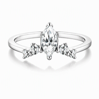 Bague d'éternité classique en diamant de laboratoire CVD VVS certifié IGI, taille brillant, sertie pavé, en or massif 10k 14k 18k et rhodium, pour mariage