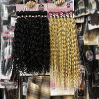Extensions de cheveux synthétiques Julianna Packet, tissage résistant à la chaleur haute température, fibres de protéines organiques, mèches de cheveux en fibres bio