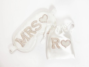 หน้ากากปิดตาผ้าไหมสั่งทำพิเศษพร้อมปักโลโก้ ชุดของขวัญสำหรับชุดเปิดตัวแบรนด์และของขวัญส่งเสริมการตลาด - Product Image 2