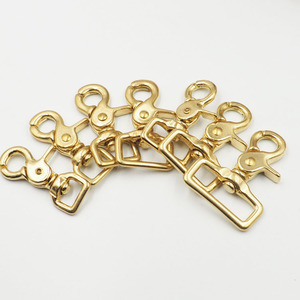 Bán buôn rắn brass xoay Snap Carabiner mùa xuân Snap hook - Product Image 4