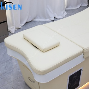 KISEN Hair Washing <b>Bed</b> WIth Led Beauty Hair Salon Shampoo Chair with Massage Shampoo <b>Bed</b> Hair Salon Chair Massage Shampoo Chair - Product Image 5