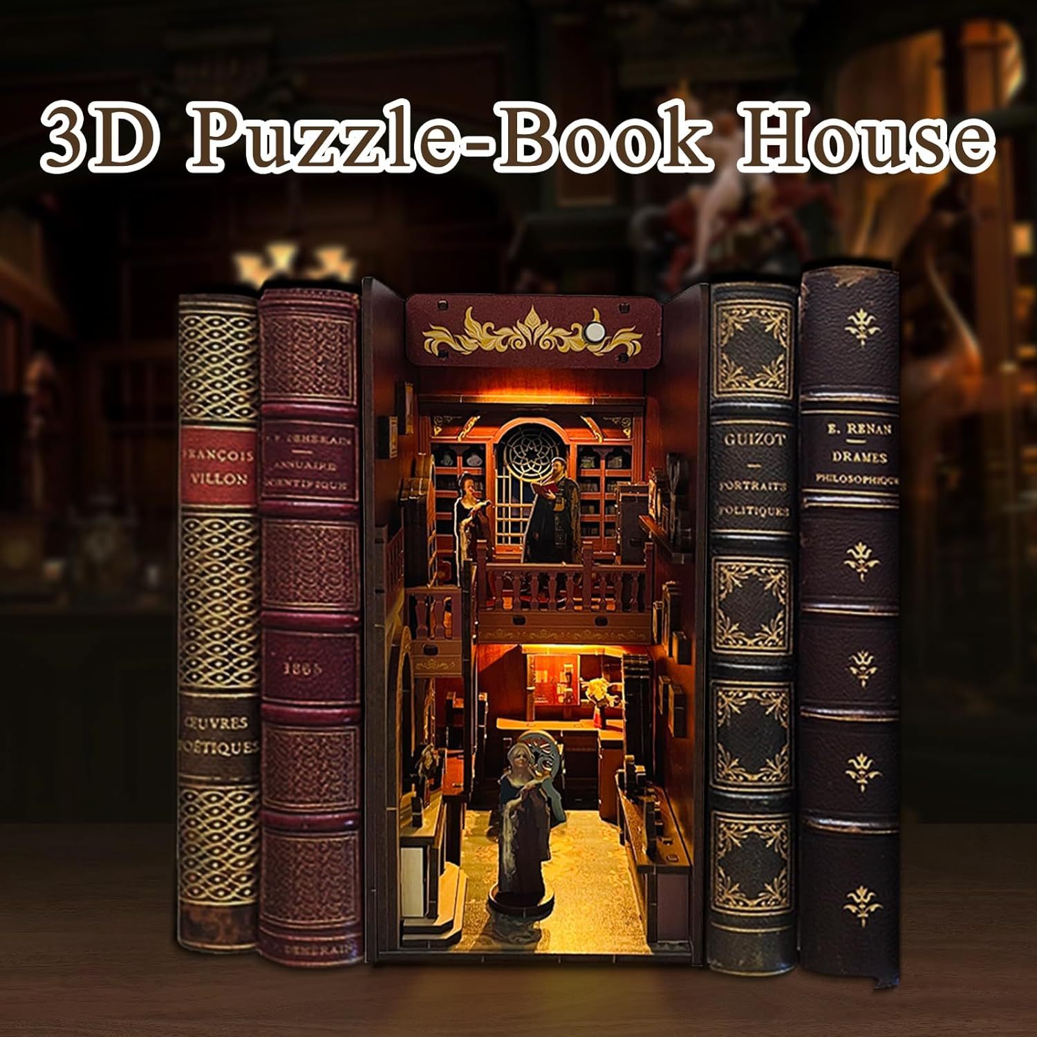 L0317P Casa de libros misteriosos