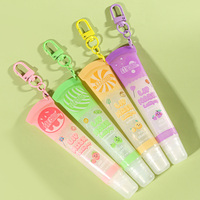 2025 S.f.r Kleur Aangepaste Label Groothandel 4 Kleuren Fruit Smaak Langdurig Hydraterende Lip Jelly Masker Sprankelende Lipgloss