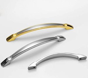 Modern Eliminist K Altın Bronz Dolap Kapı Kolu, Mutfak Çekmece Kulpları ve Topuzları için - Product Image 4