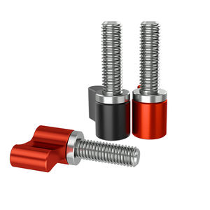 Juego de perilla ajustable Tornillo Tipo L Tuerca de bloqueo giratoria Baquelita Juego de perillas de ala única Tornillo de pulgar - Product Image 5