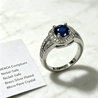 Bagues en laiton plaqué platine, pierres étincelantes élégantes pour les fêtes d'anniversaire, les mariages, les anniversaires de mariage, bijoux de mode, cadeaux