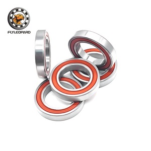 Rodamiento de Bolas de Ranura Profunda Flyleopard 24397 2RS 24x39x7mm de Acero con Sello de Goma Roja, Métrico, de Una Hilera - Product Image 2