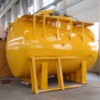 Contenedor de Aceite Lubricante para Turbinas ISO de 20 pies, 20000-26000L, Sistema de Lubricación para Plantas de Energía Industrial
