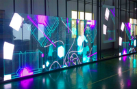 Haute qualité en gros P3.91 Flexible Transparent Led écran Film affichage écran publicitaire pour vitrines