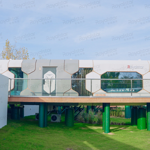 Thông minh mở rộng R38 tổ ong nhà viên nang đa cấp bố trí khung thép bánh sandwich Bảng điều khiển vật liệu cho công viên kho ứng dụng - Product Image 5