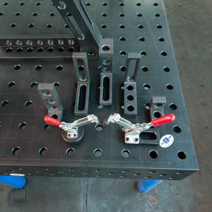 <span class=keywords><strong>Table</strong></span> de soudage 3d/2d antirouille professionnelle Offre Spéciale avec gabarits et luminaires Station de soudage de pistolet à air chaud à Performance stable - Product Image 5