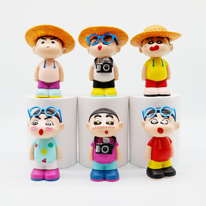 Figurines d'<span class=keywords><strong>action</strong></span> Shin Chan au design de crayons de dessin animé adorables, Boîte mystère de figurines 3D, Jouets en gros, Cadeaux personnalisés - Product Image 4