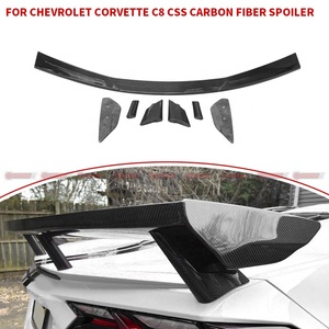 Alerón Trasero de Fibra de Carbono Seca de Alta Calidad, Estilo Commas, para Chevrolet Corvette C8 - Product Image 4
