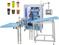 Nueva Impresora Rotativa Automática de Alta Velocidad con Sistema de Curado UV para Impresión de Etiquetas y Tubos de Vasos de Té con Leche