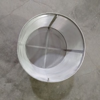 Filtre à bière en acier inoxydable 304, panier filtrant pour grains, 350*350mm, 400*400mm, 300 microns