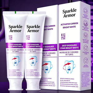 Dentifrice blanchissant au charbon actif, peptide antimicrobien, blanchisseur de dents, dentifrice blanchissant - Product Image 2