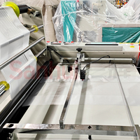 Machine Entièrement Automatique pour la Fabrication de Sacs Gilet en Plastique Noir, Machine de Production de Sacs en Nylon