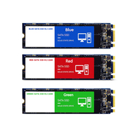 قرص صلب SSD M2 SATA بسعات 128 جيجابايت و256 جيجابايت و512 جيجابايت و1 تيرابايت، مقاس M.2 SATA 2280، متوفر بالجملة