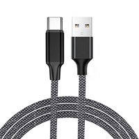 Kabel Data Tipe-C Magnetik 5A Berbahan Aluminium Alloy, Kabel Pengisian Daya Cepat USB C