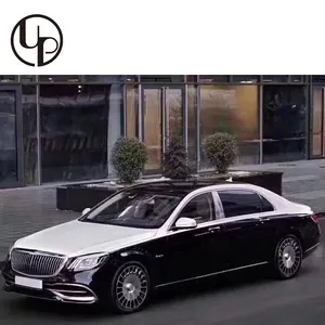 New High quality ABS+PP S class W222 S63 S65 mbh style small bodykit bodyparts with front bumper chrome trims and grille