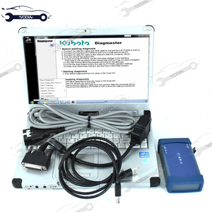 F110Tablet และเครื่องมือวินิจฉัยสำหรับ Kubota diagmaster Python Interface Kubota takuchi ชุดเครื่องมือวินิจฉัย - Product Image 4