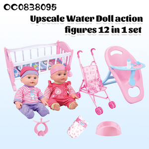 Set <span class=keywords><strong>Bambola</strong></span> Simulazione Neonato da 12 Pollici con <span class=keywords><strong>Passeggino</strong></span> <span class=keywords><strong>e</strong></span> Lettino - Product Image 2