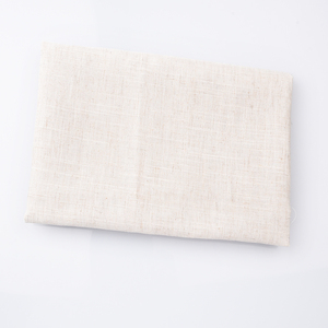 Ignífugo doble lúbrico sensación buena calidad suave de algodón de <span class=keywords><strong>lino</strong></span> 100% poliéster cortina de tela - Product Image 2