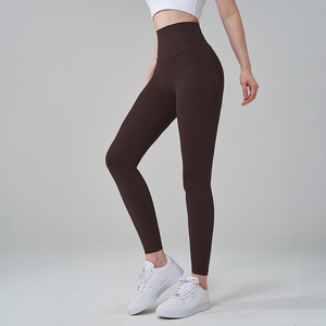 New Design Fitness Sport Wears Gym Workout Clothing <b>Leggings</b> High Waist Yoga Pants With Pockets for <b>Women</b> - Product Image 2