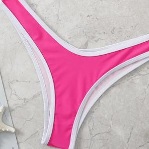 Traje de Baño OUTPACE Brasileño de 2 Piezas con Efecto Push-Up, Halter y Cordones, con Joyería para Mujer - Product Image 5