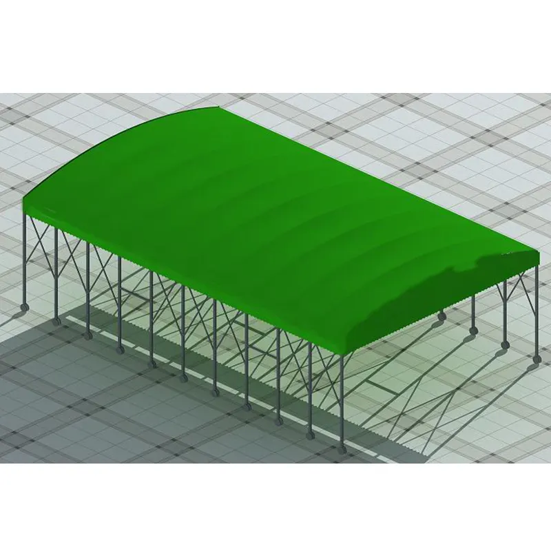 Hot Sale Custom logo outdoor Waterproof Movable Push And Pull Tent for Sliding Sport Hall Tent factory warehouse tent