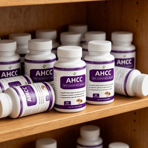 Cápsulas de Suplemento Herbal Natural AHCC, Apoyo Inmunológico, 500 mg, Cápsulas Duras, Certificado NSF, Vegano Orgánico, 60 Cápsulas de AHCC Orgánico Puro - Product Image 5