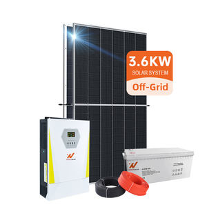 Wingosolar Sistema <span class=keywords><strong>Solar</strong></span> fuera de la red completo 30kw Pv <span class=keywords><strong>Tesla</strong></span> 3Kw 5Kw 6Kw Kit de energía fuera de la red Sistema de panel <span class=keywords><strong>solar</strong></span> - Product Image 3
